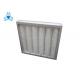 White Washable Pre Filter Air Filter Non Woven Fabic Media , Long Life Span