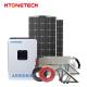 HTONETECH Solar System Complete Kit 8KW 10KW 54KW For Rental Home