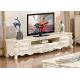 Luxury White Wood TV Table Living Room TV stands