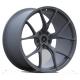 Brushed black monoblock alloy rims x5m 1 piece 21 inch 21x10 21x11.5 staggered forged wheels