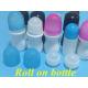 50ml HDPE empty round Plastic Roll on Deodorant Bottle Roller Fragrant Body