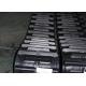 Mini Excavator Agricultural Rubber Tracks 4500mm Overall Length High Performance