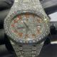 Colourless Luxury Diamond Watch 20 carats Mens Diamond Watches 3EX