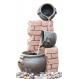Large Traditional Chinese Pot Water Fountains For Small Backyards
