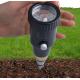hot sales handheld DIgital pointer display soil moisture PH meter PH range 3~8ph, moister range 10~80%RH