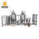 Semi Automatic Commercial Microbrewery Equipment 100L / 200L Tank