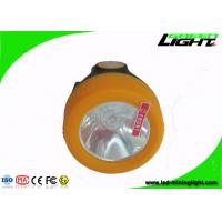 10000 Lux Rechargeable LED Headlamp Adjustable SS Clip For Underground Coal Mine