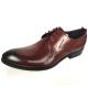 Croc-Embossed Leather Upper Dress Shoes and Matching Bags Black Sole Men Dress Shoes