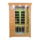 Two Person Infrared Cabin Sauna Room Canadian Red Cedar Wood 1350W