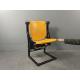 STUNITY UV resistant gas assisted PP plastic beam mounted stadium chair with cupholder armrest