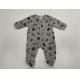 Cotton Spandex Cute Baby Rompers All Over Print Pocket