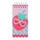 Custom Glitter Fruits Kawaii Spiral Notebook Memo Pad Stationery for School