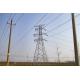 AWS D 1.1 Electrical Transmission Tower For High Voltage AC / DC Systems