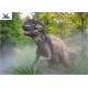 Decorative Animatronic Outdoor Dinosaur / Realistic Spraying Smoke Dinosaur Models