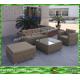 Waterproof  Garden Rattan Sofa Set ,4pcs Sofa for Pool