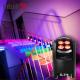 4*12W 4-in-1 RGBW Dj Wedding Battery Powered LED Uplight WIFI Wireless Disko Stage Lights