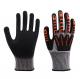 Architecture Anti Vibration Gloves 15 Gauge Flexible Cut Resistant Safety Gloves