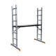 Extendable 150kg 6.2ft Aluminium Scaffolding Ladder