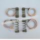 Hot Runner Electric Heating Element Coiled Heaters With Thermocouple J, K