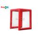 Fire Proof Outdoor Red Inflatable Medical Tent 2x2x2.5mH Or Customized