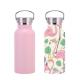 Double Layer 18/8 Stainless Steel Water Bottles Customized Logo