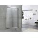 Clear Double Sliding Glass Shower Doors With Double Long Hole Distance Handles for Home