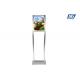 Light Silver Aluminum Structure Poster Display Stands For Advertising No Light