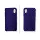 Royal Blue Cell Phone Silicone Cases Apple Phone Protector Back Cover Case