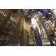 Saudi LPG Heating System Metal Booth Aluminium Profiles Vertical Powder Coating Production Line