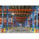 Robot Welding Very Narrow Aisle Pallet Racking , Warehouse Rack System Accessories Included