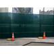 ​1⅝”(42mm) overall tubing x 16 ga 6ft x 12ft temporary chain link construction fence panels mesh 2½”x2½” (63mmx63mm)x12