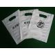 HDPE Custom Printed Die Cut Handle Bags Regenerative Plastic