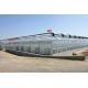 Stable Structure Galvanized Steel Greenhouse Single / Double Layer Available