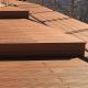 Composite WPC Decking Panel Material slip resistant And Eco Friendly