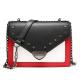 Rivets Shoulder Bags Real Leather Handbags with Chain Lady Daily Bag