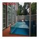 Modern Design Acrylic Pool Outdoor Swimming Pools 100% Lucite PMMA Imported Thickness Range