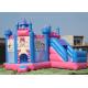Outdoor Large Inflatable Combo Princess Jumping Castle With Slide Rental