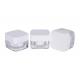 Transparent Square Acrylic 5g Mini Cosmetic Containers
