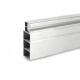 Kitchen Cabinet Wardrobe Sliding Door Aluminum Profile / Furniture Aluminium Extrusion Profile