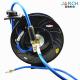 Black Water Hose Reel 200psi Air Retractable Hose Reel Low Pressure Automatic Expansion Hose Pipe Type