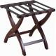 Hotel 6 Black Straps Wooden Luggage Racks For Suitcases