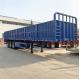 Cargo Logistics 3 Axle 60t China Side Wall Semi Trailer