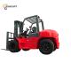 Four Wheel Diesel Forklift With Japanese Engine Pneumatic Tire Type And 