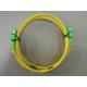 2.0mm PBT SM Duplex Optical Fiber Patch Cord Telecom Grade With SC / APC Connector