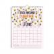 Customized Personalized Calendar Printing on Paper and Spiral Binding