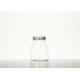 350ML Food Grade Clear Plastic Pet Jar Container With Aluminum Lid