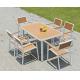 New design Aluminium Polywood chairs and table Hotel Outdoor Garden Patio chair