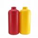 1L Plastic Chemical Bottle Ink Empty Chemical Storage Bottles With Caps