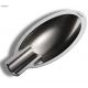 Black Plated 165*35mm Reusable Portable Pocket Ashtray / Vintage Personal Ashtray