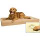 Small Animals Luxury Dog Bed Cushion With Paws Print Removable Cover